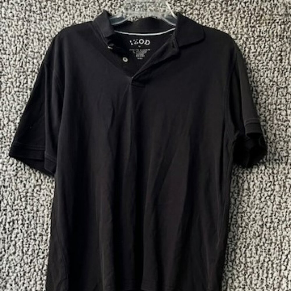 IZOD Black Polo Shirt